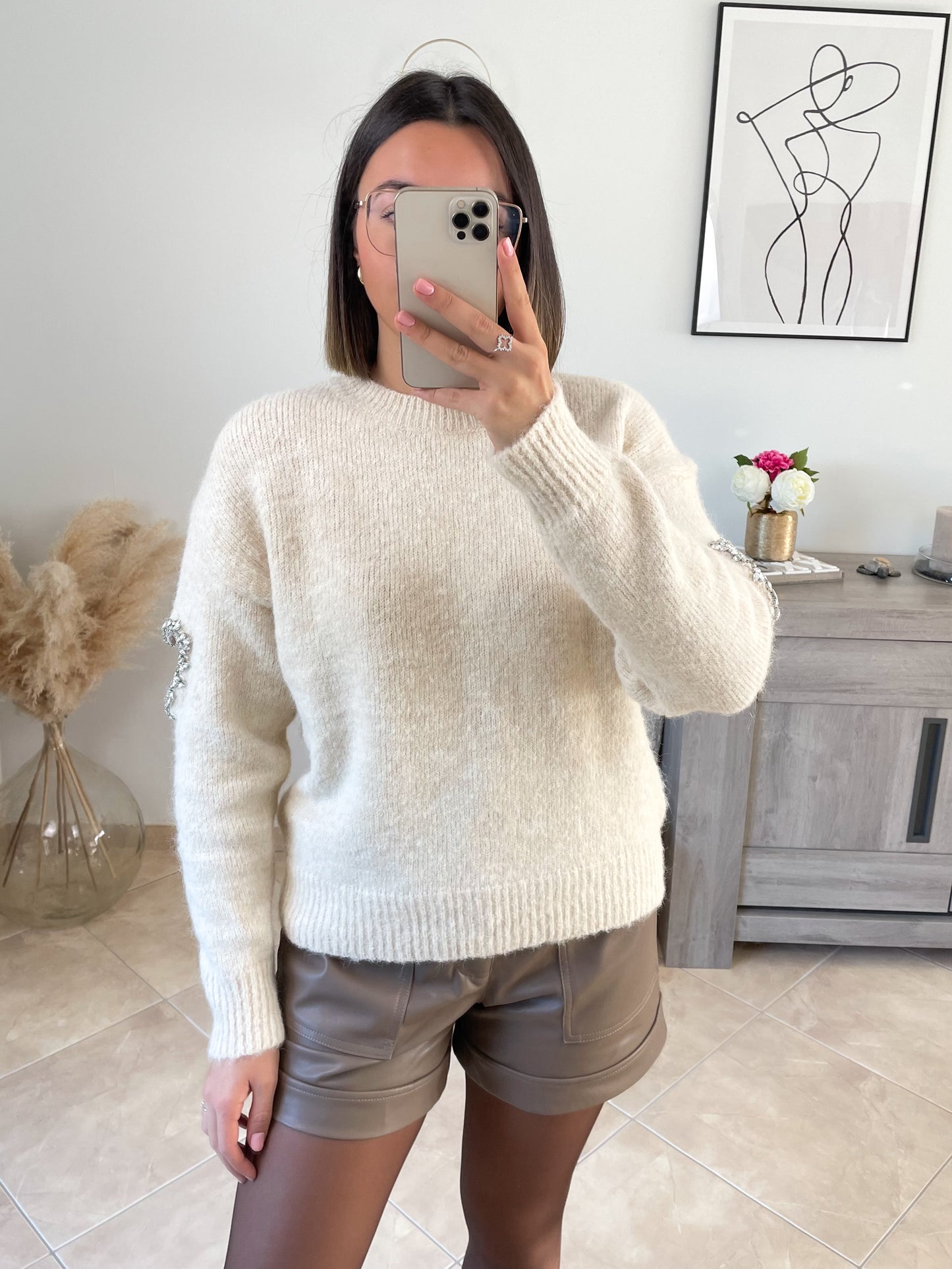 Réassort • PULL EVE - BEIGE