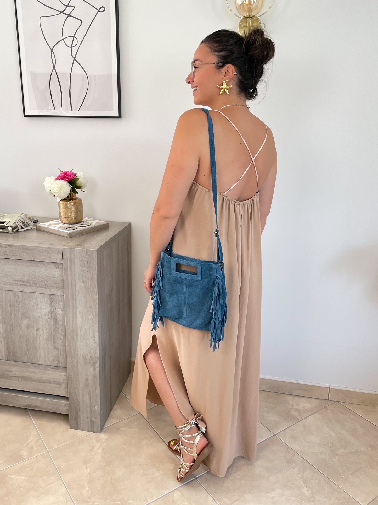 ROBE LALY - BEIGE