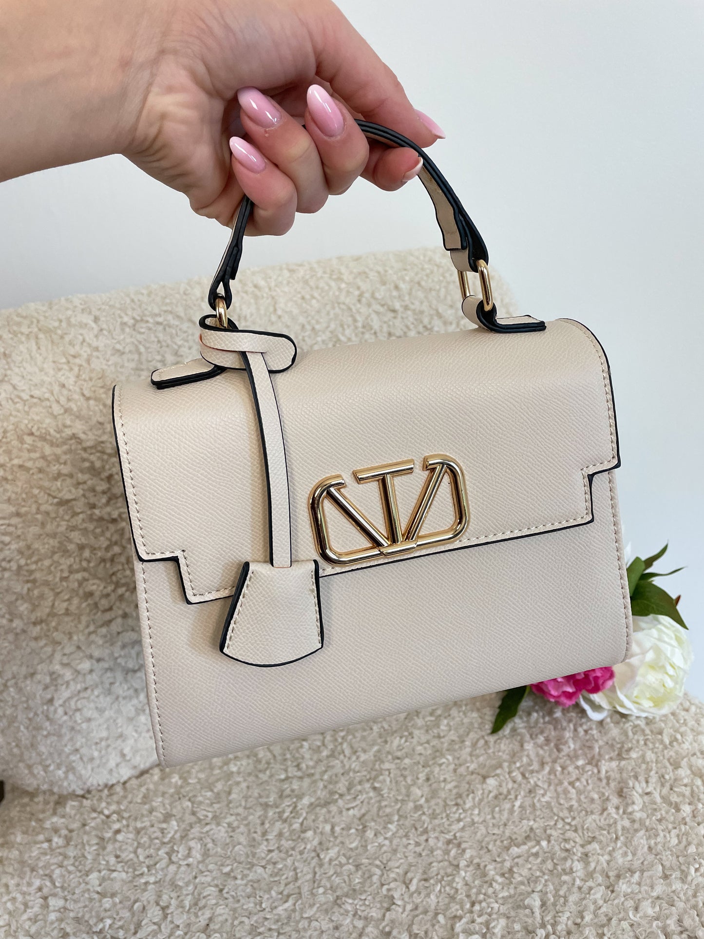 🟢 SAC VALENTIN - BEIGE