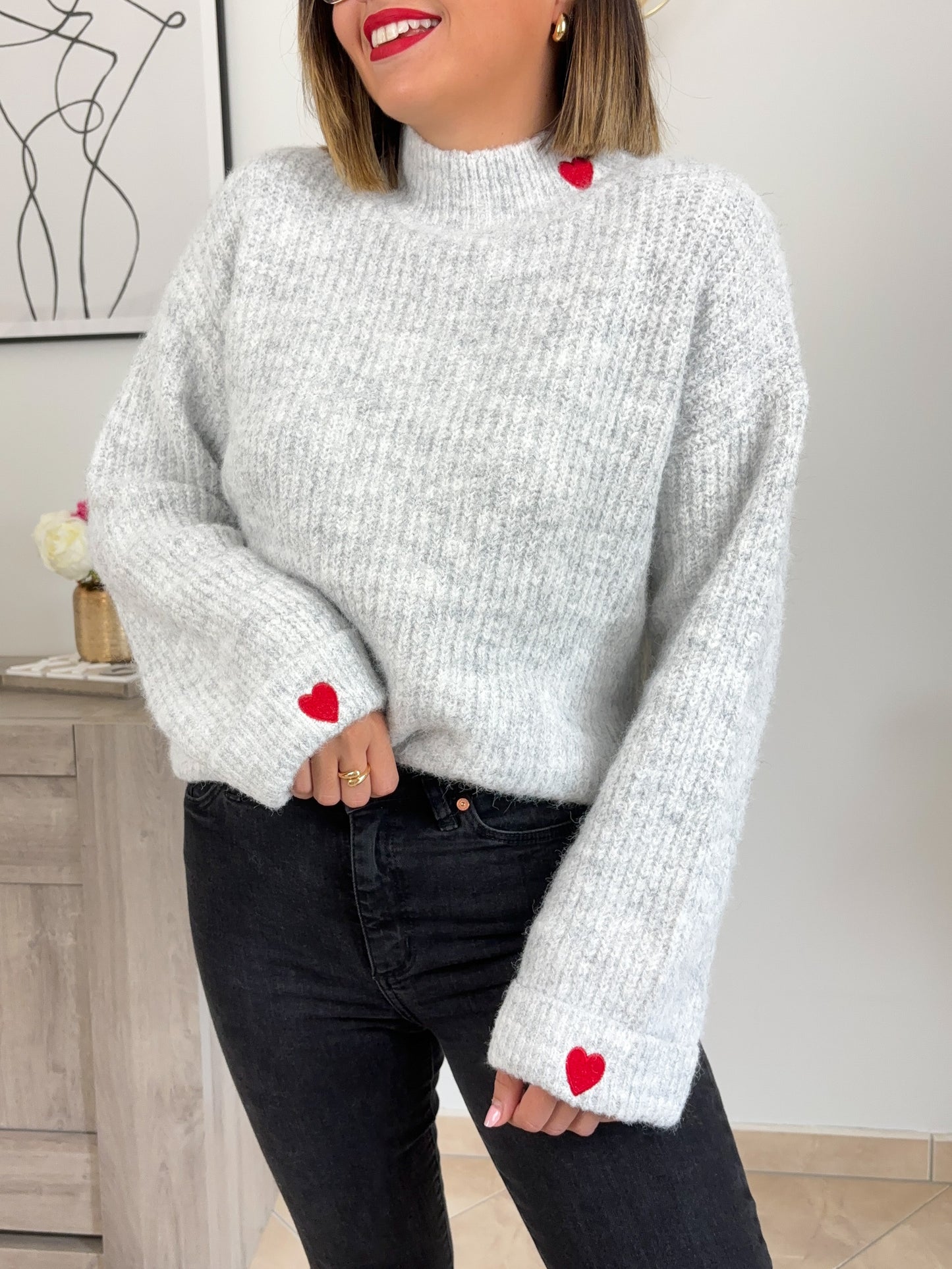 pré-commande | PULL LOVA - GRIS