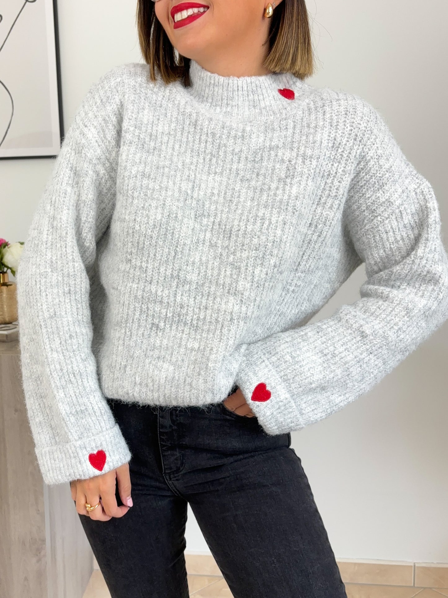 pré-commande | PULL LOVA - GRIS