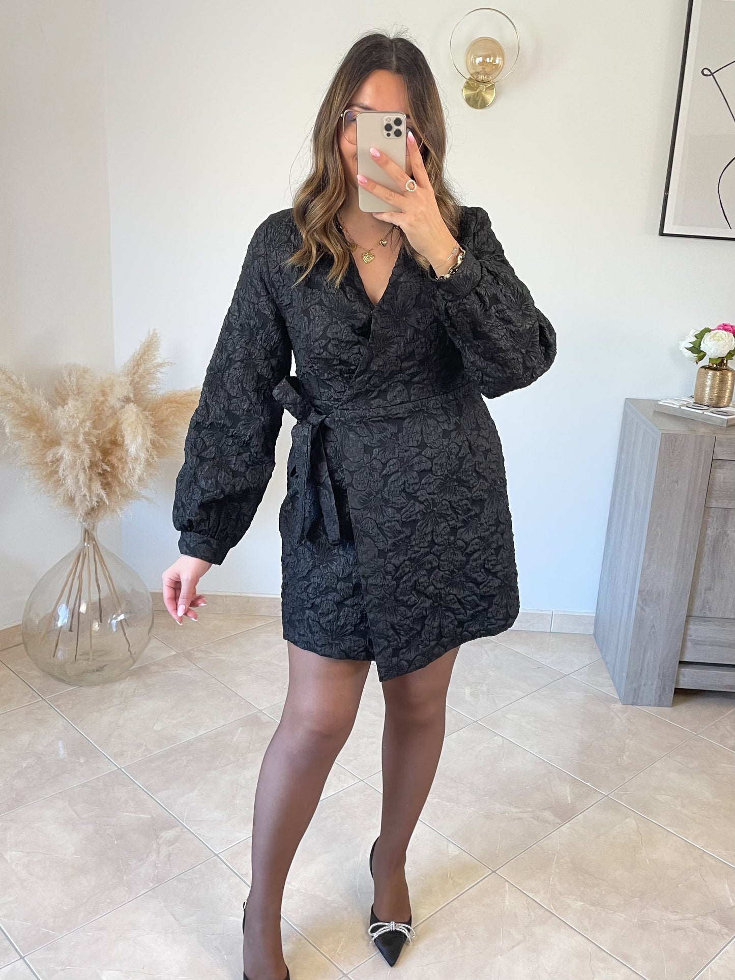 🔴 ROBE NAOMIE - NOIR