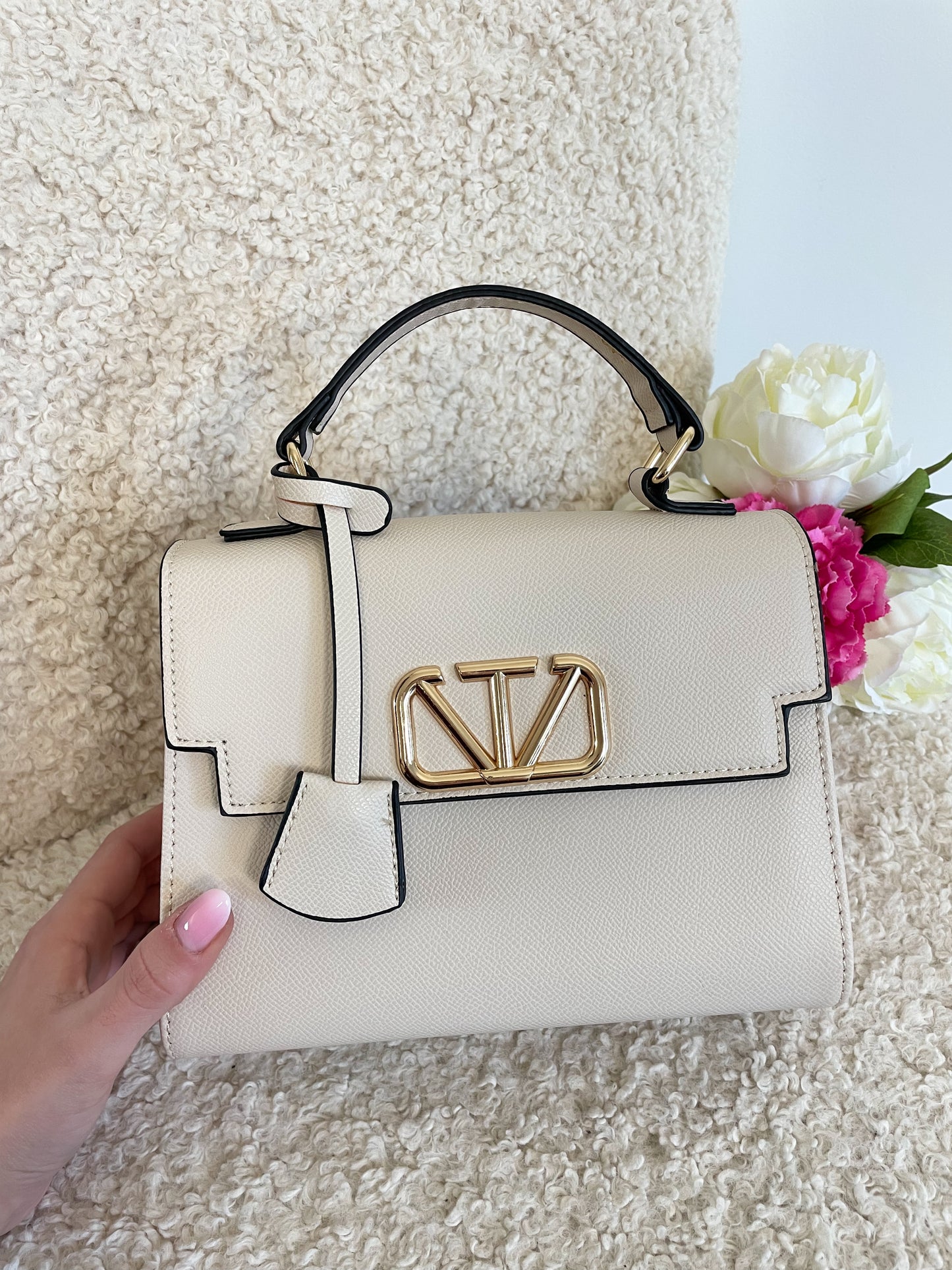 🟢 SAC VALENTIN - BEIGE